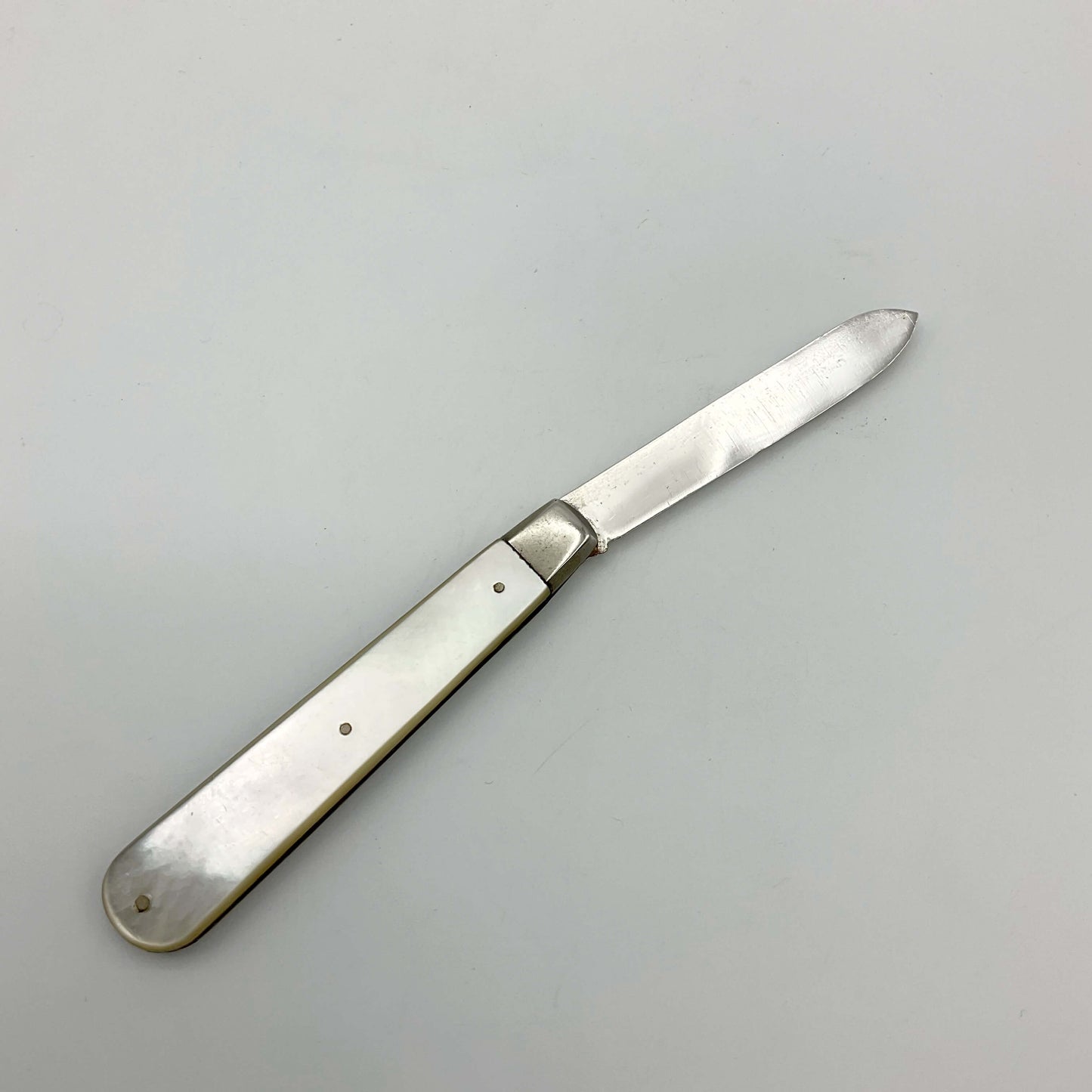 Antique Sterling Silver Fruit Knife, 1911 Hallmark