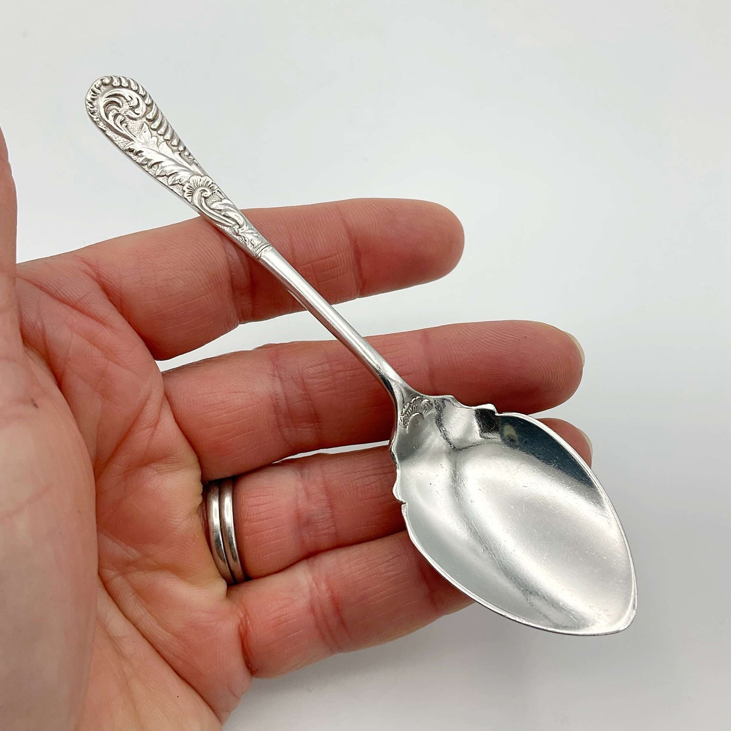 Two Silver Plated Jam Spoons