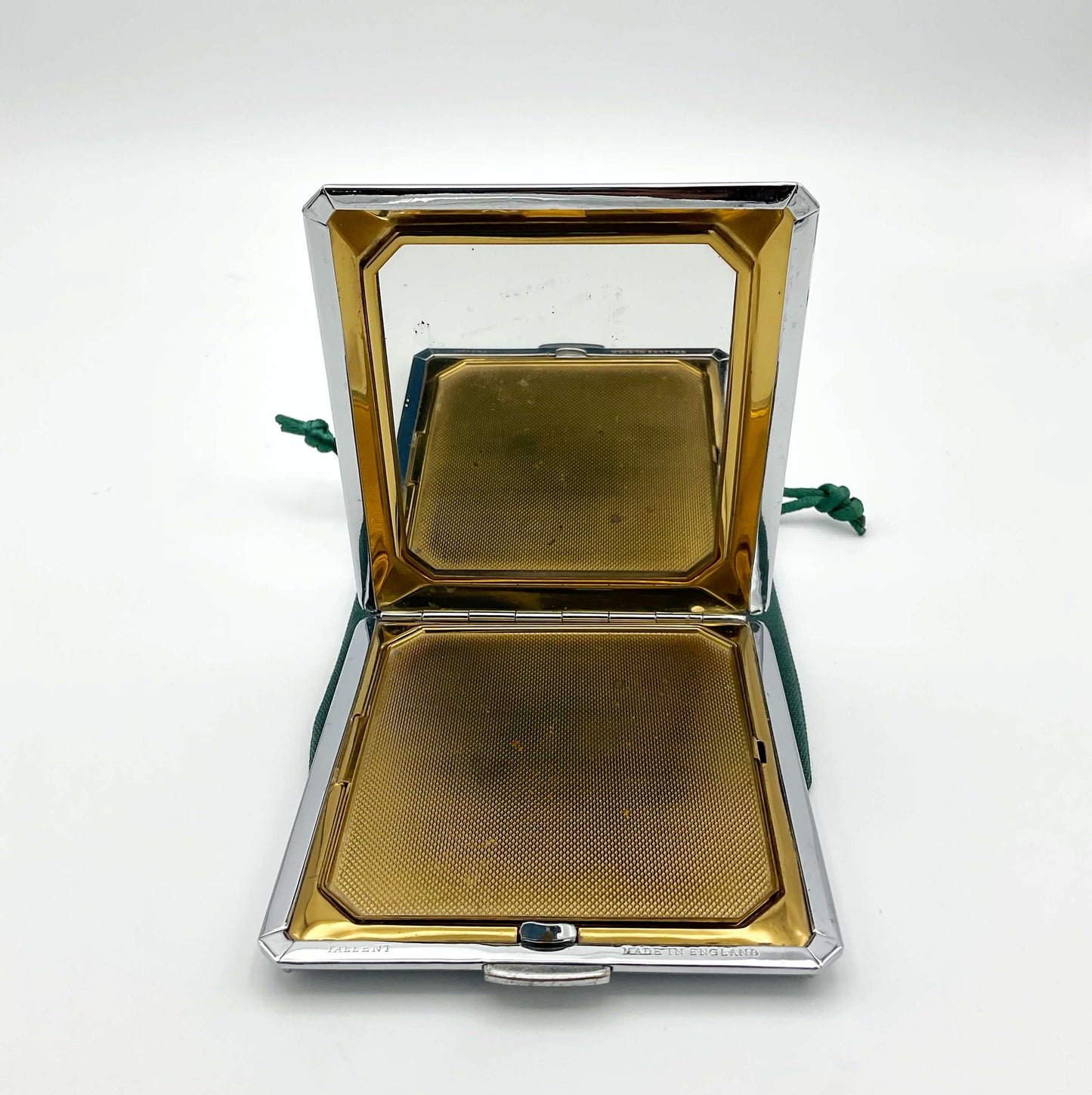 Vintage 1940s Tallent Art Deco Powder Compact