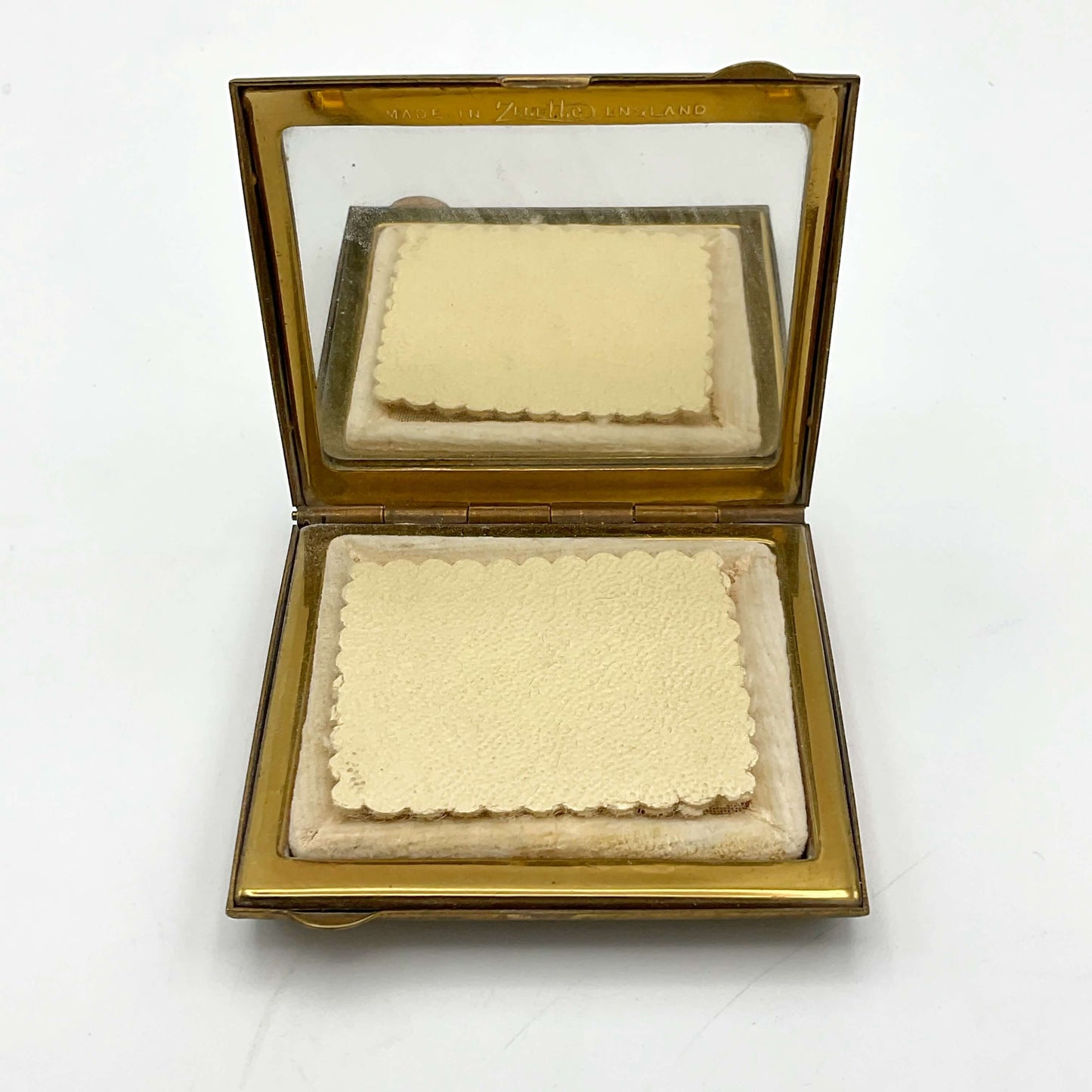 1940s Zenette Mini Mirror Compact