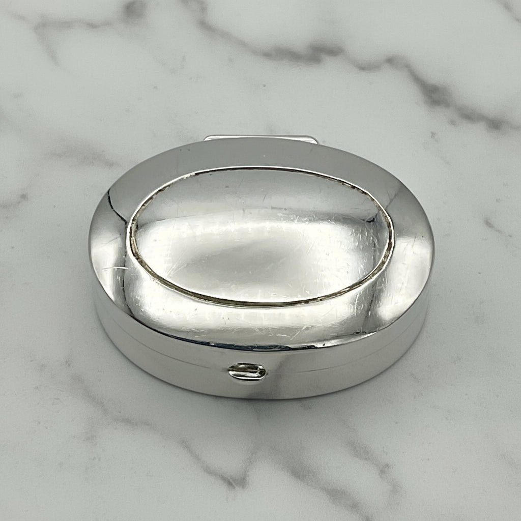 Sterling Silver Pill Box
