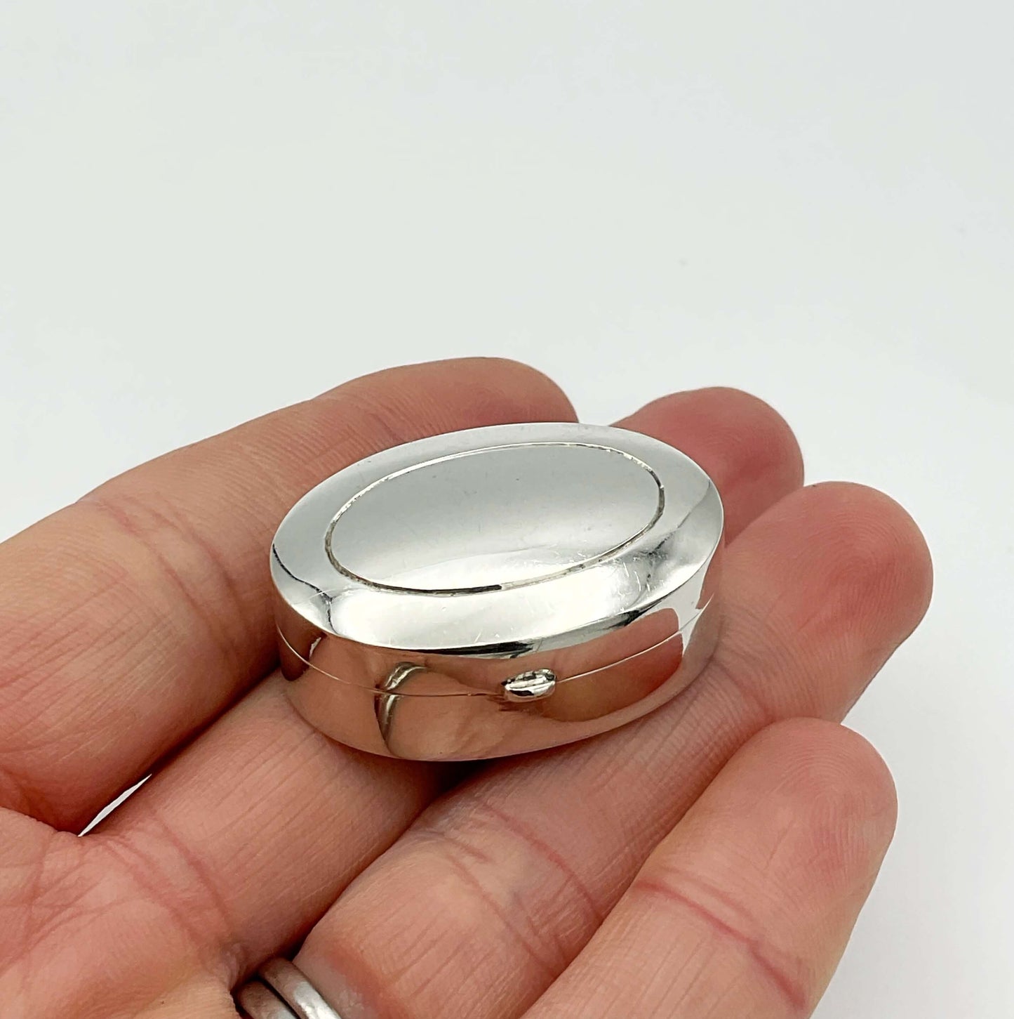 Sterling Silver Pill Box