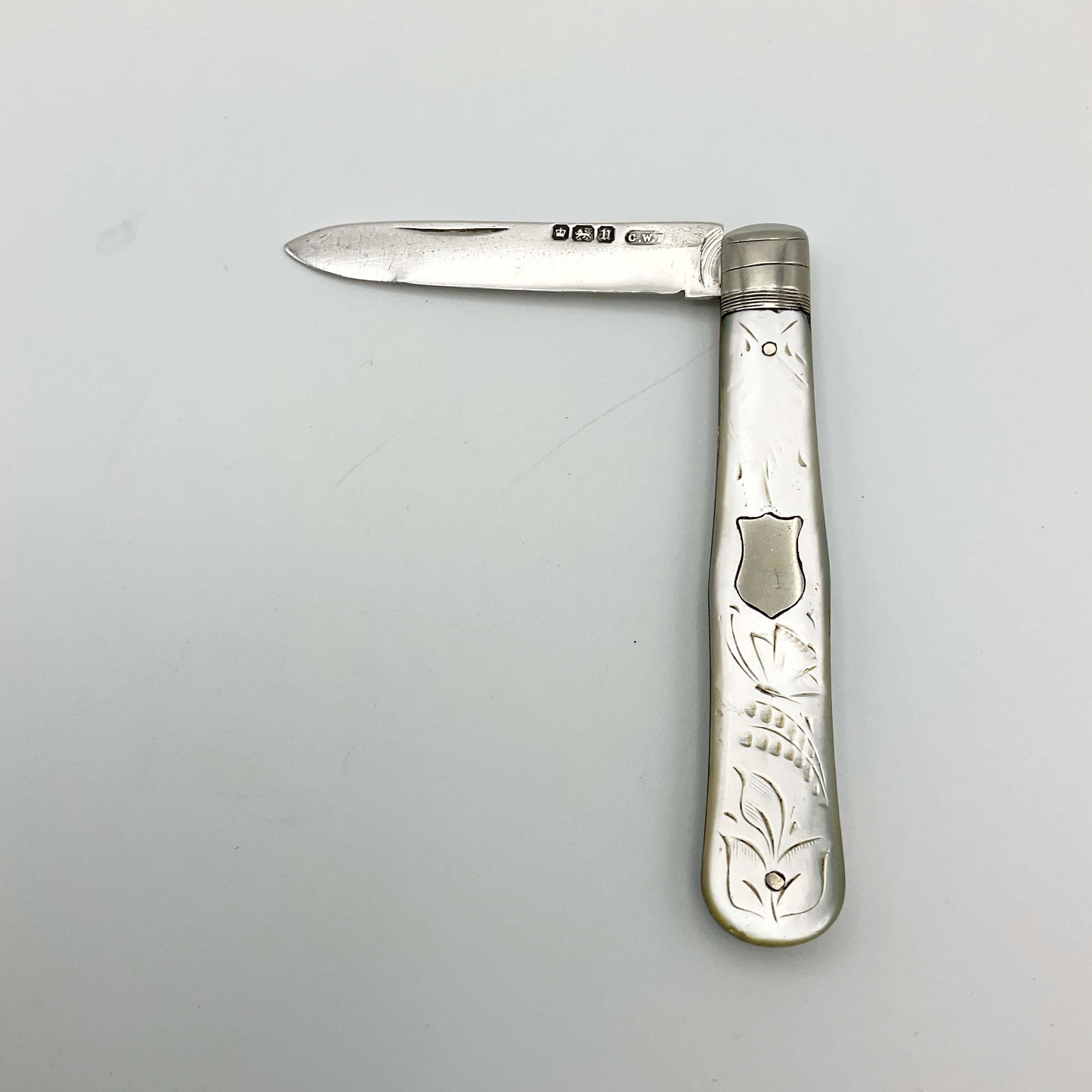 Antique 1912 Sterling Silver Fruit Knife