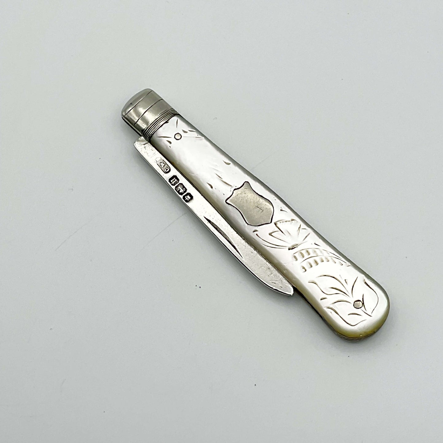 Antique 1912 Sterling Silver Fruit Knife