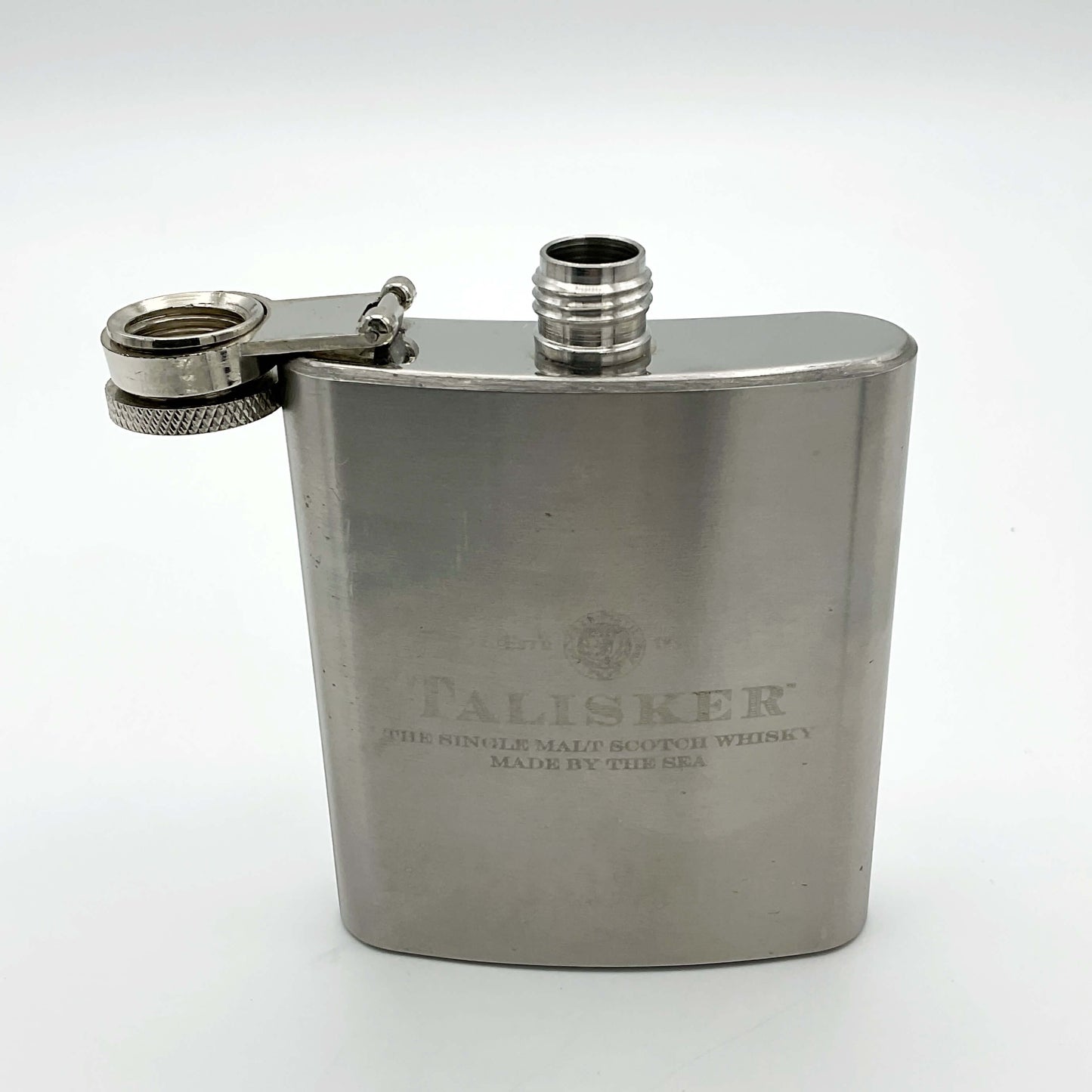 Vintage Talisker Whisky Hip Flask 3oz