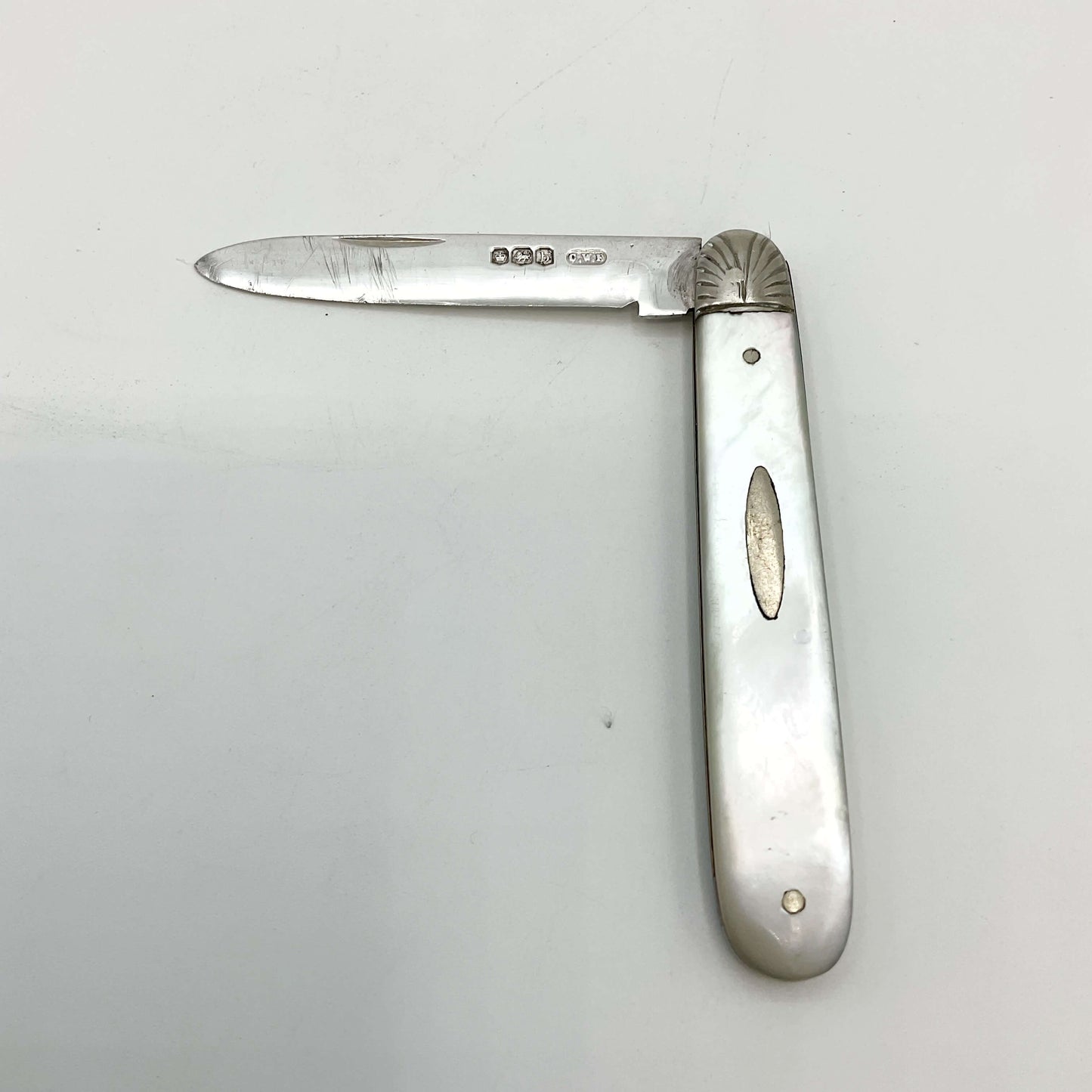 Antique 1919 Sterling Silver Fruit Knife