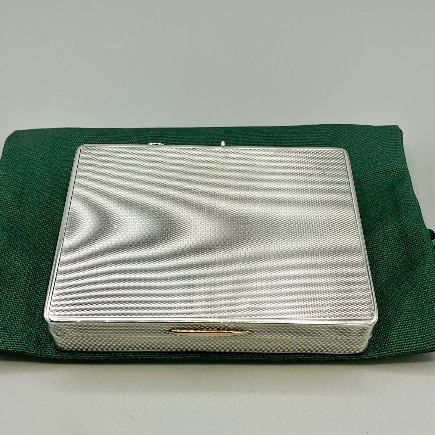 Vintage 1935 Small Solid Sterling Silver Box