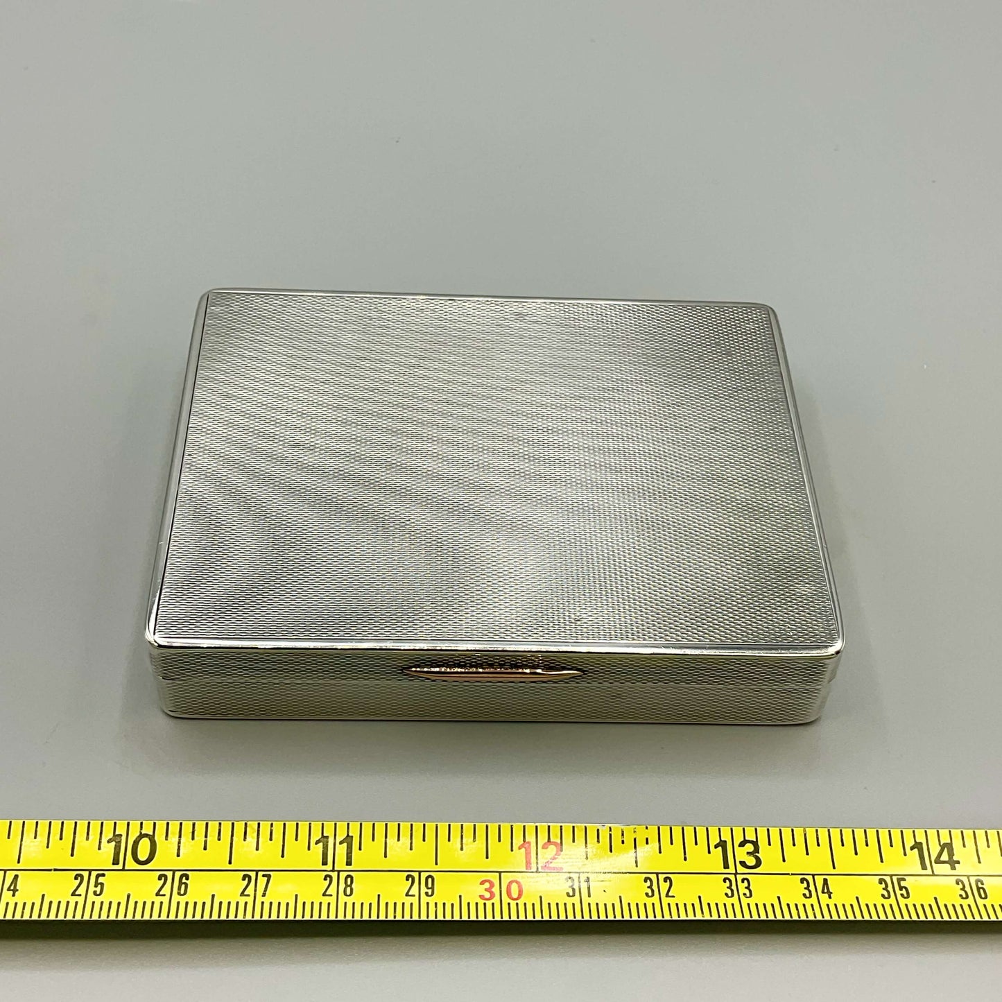 Vintage 1935 Small Solid Sterling Silver Box