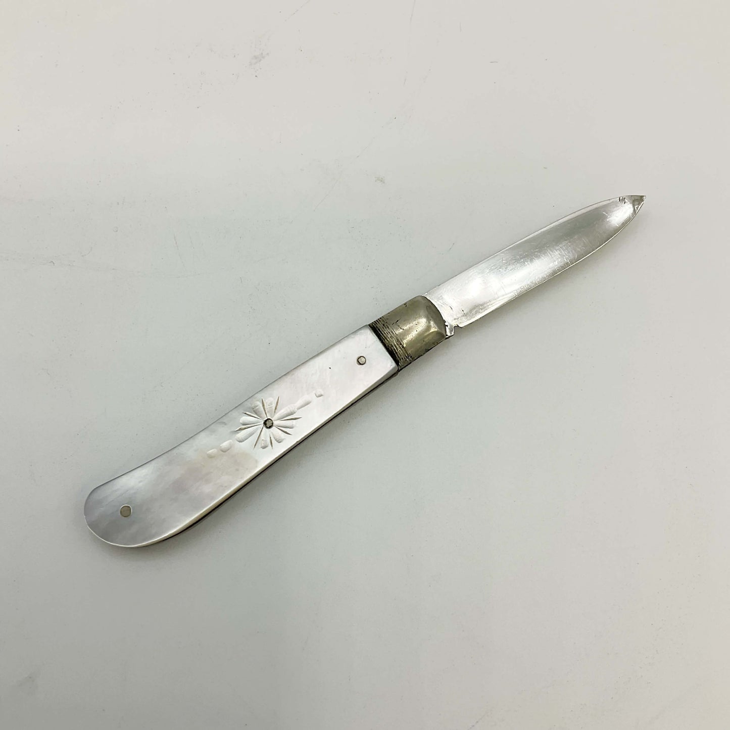 Antique 1920 Sterling Silver Fruit Knife