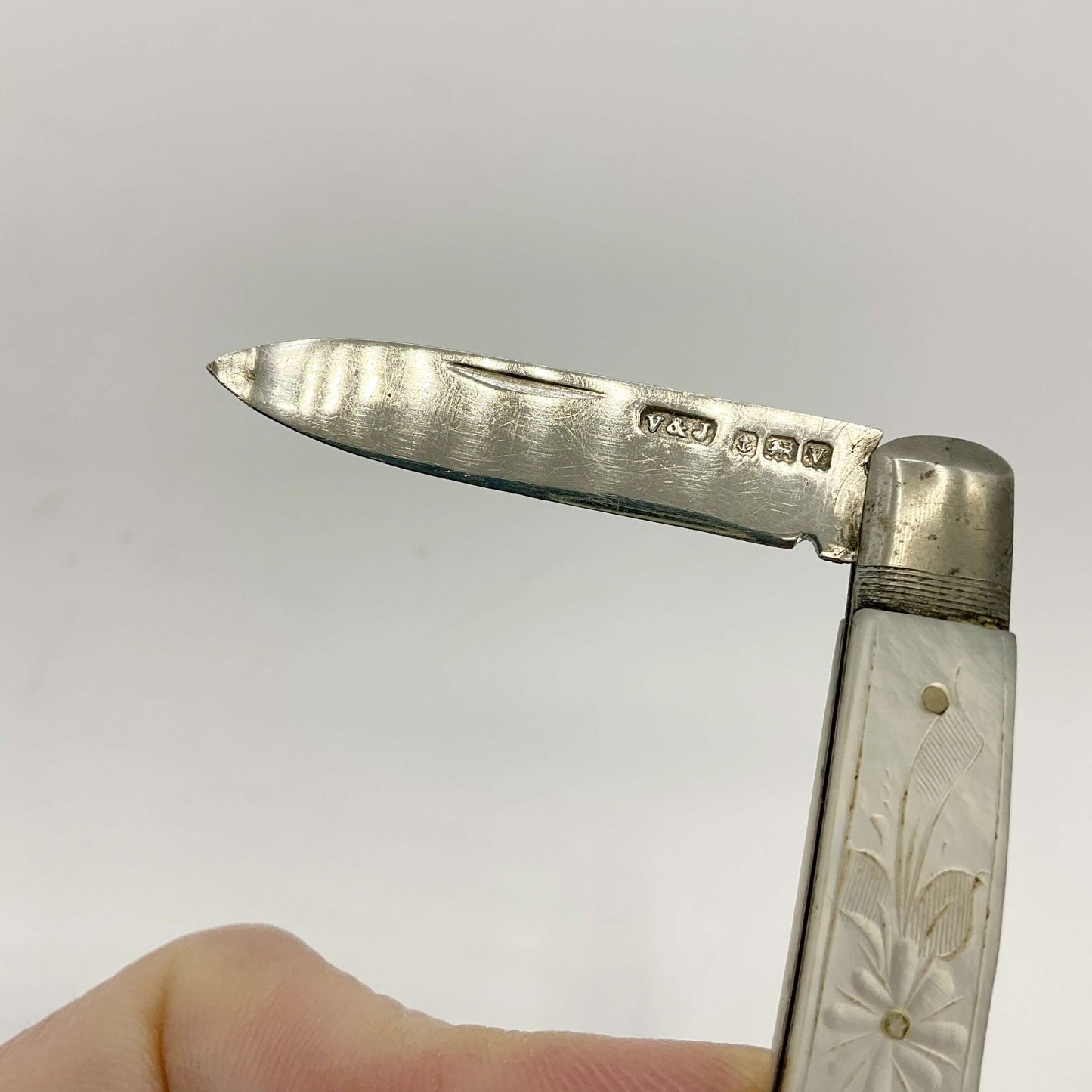 Antique 1920 Sterling Silver Fruit Knife