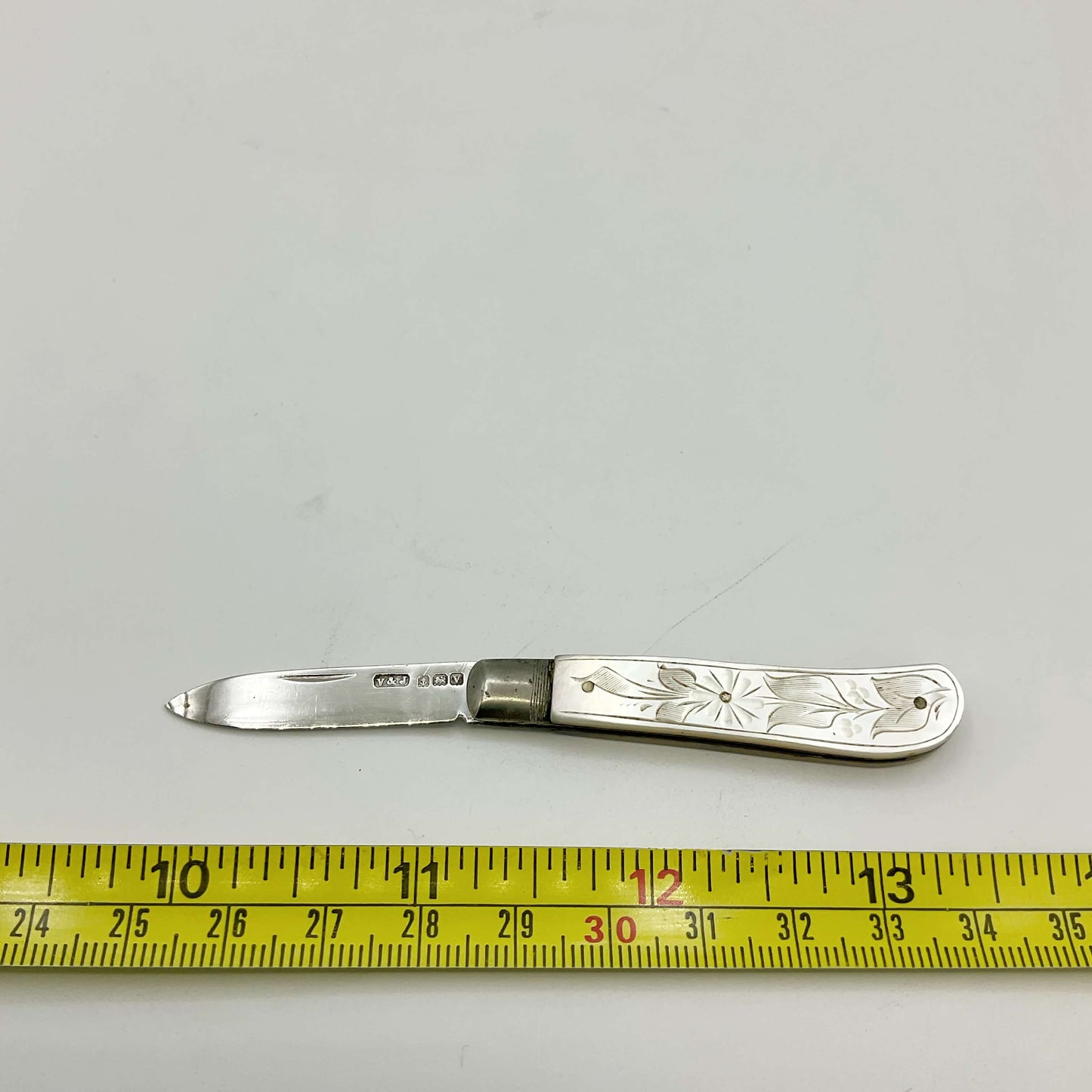 Antique 1920 Sterling Silver Fruit Knife