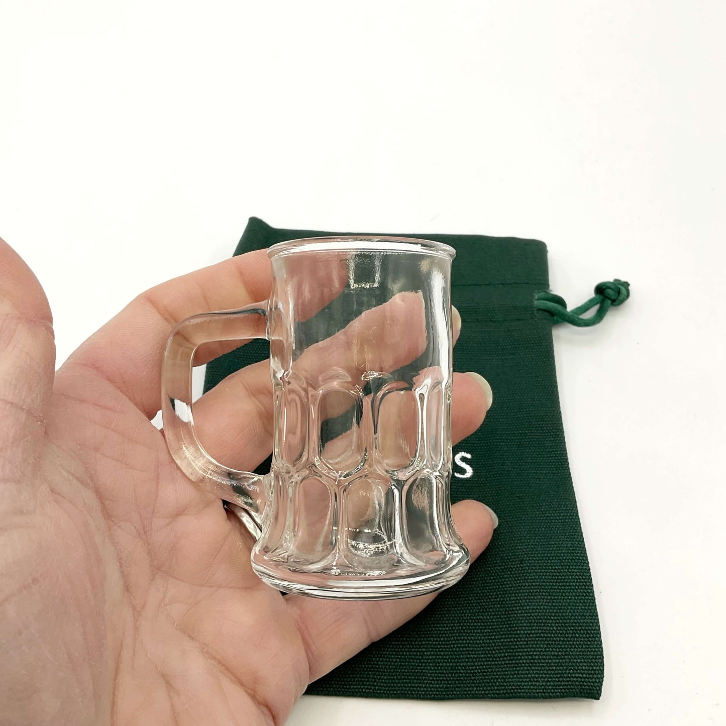 Vintage Shot Glass, Miniature Tankard