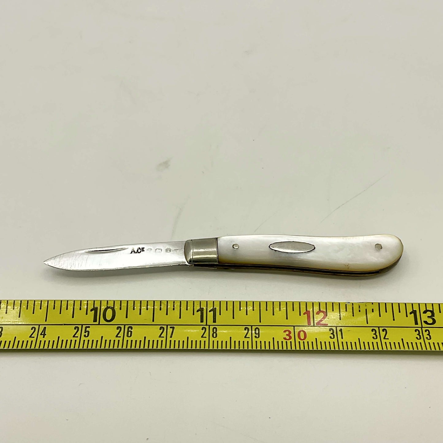 Antique Sterling Silver Fruit Knife, 1910 Hallmark