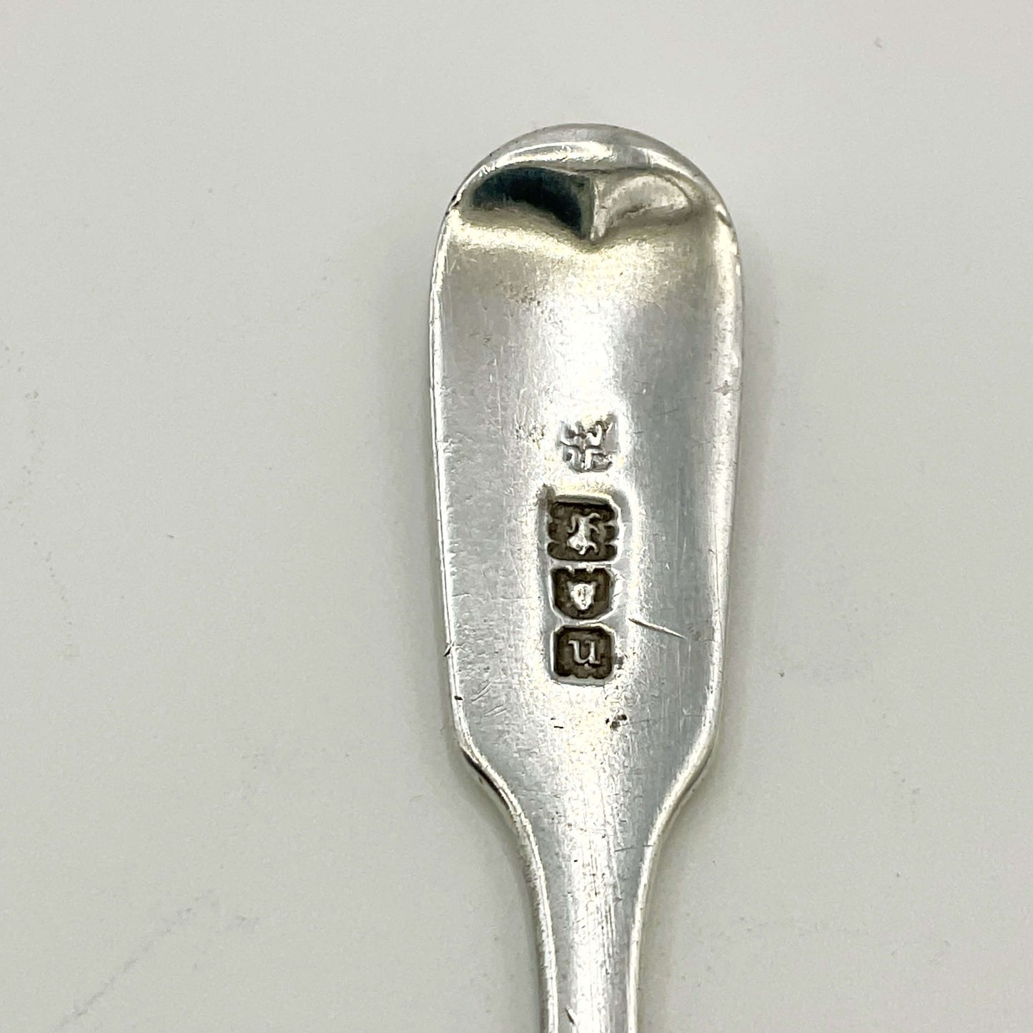 Antique 1915 Sterling Silver Salt Spoon
