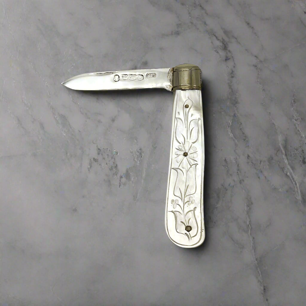 Siler fruit knife on a granite worktop