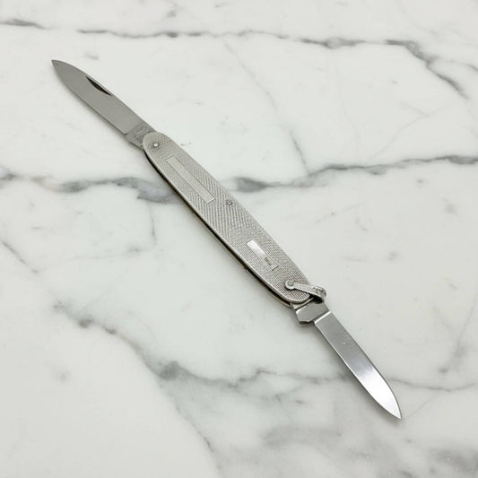 Vintage Sterling Silver Pen Knife on a marble worktop