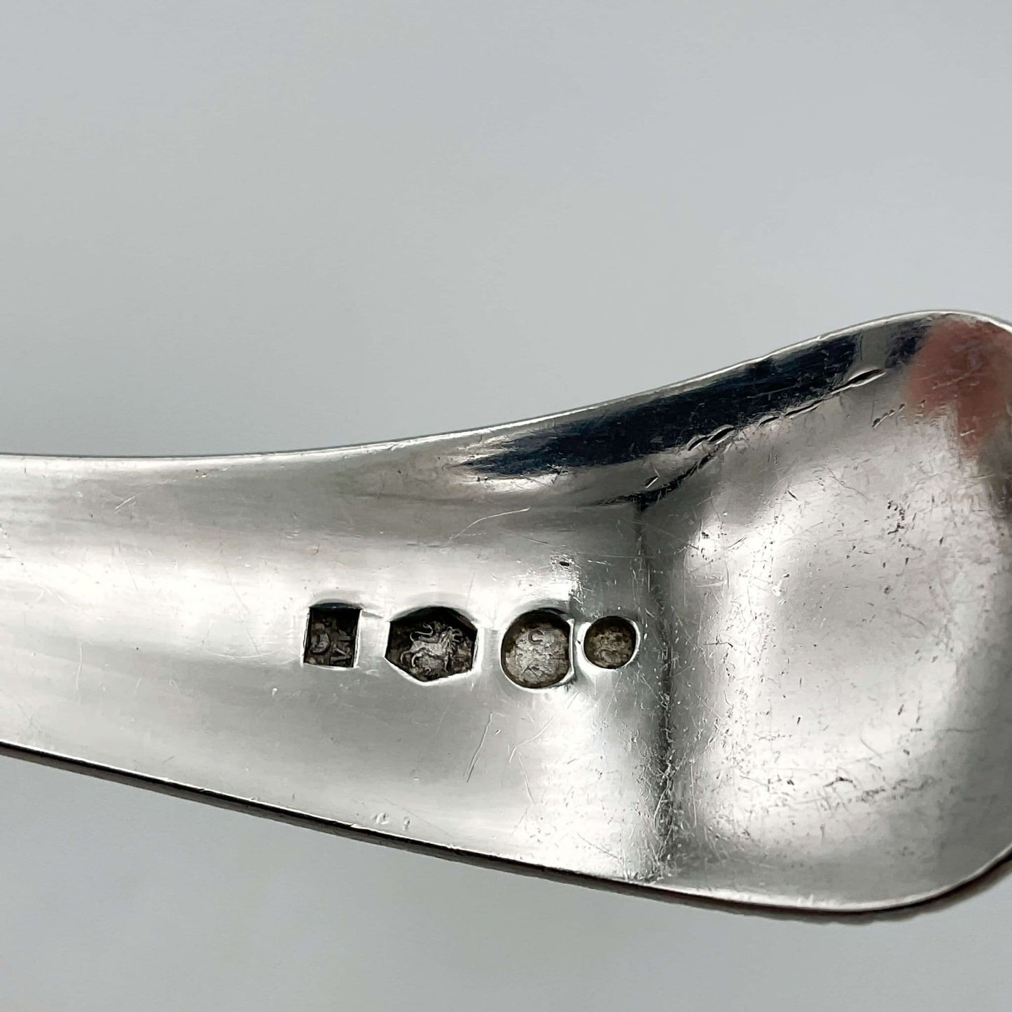 Antique 1907 Dutch Silver Ladle