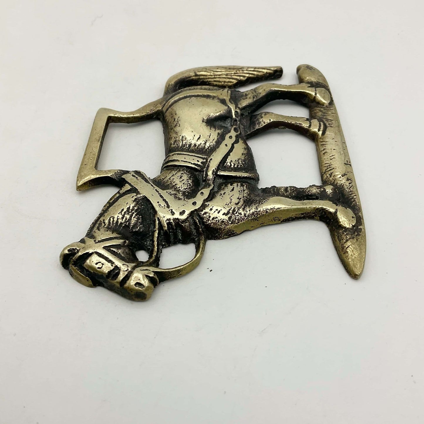 Antique Horse in Harness Horse Brass