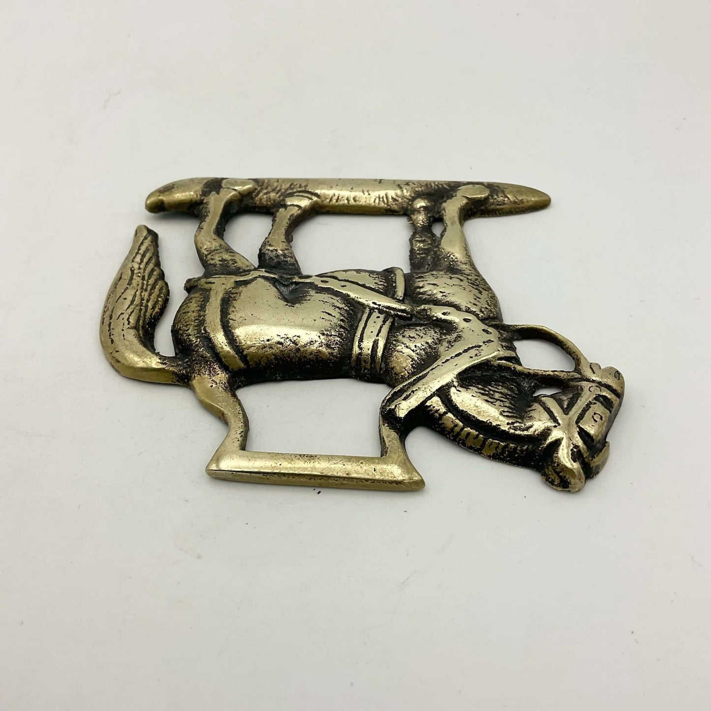 Antique Horse in Harness Horse Brass