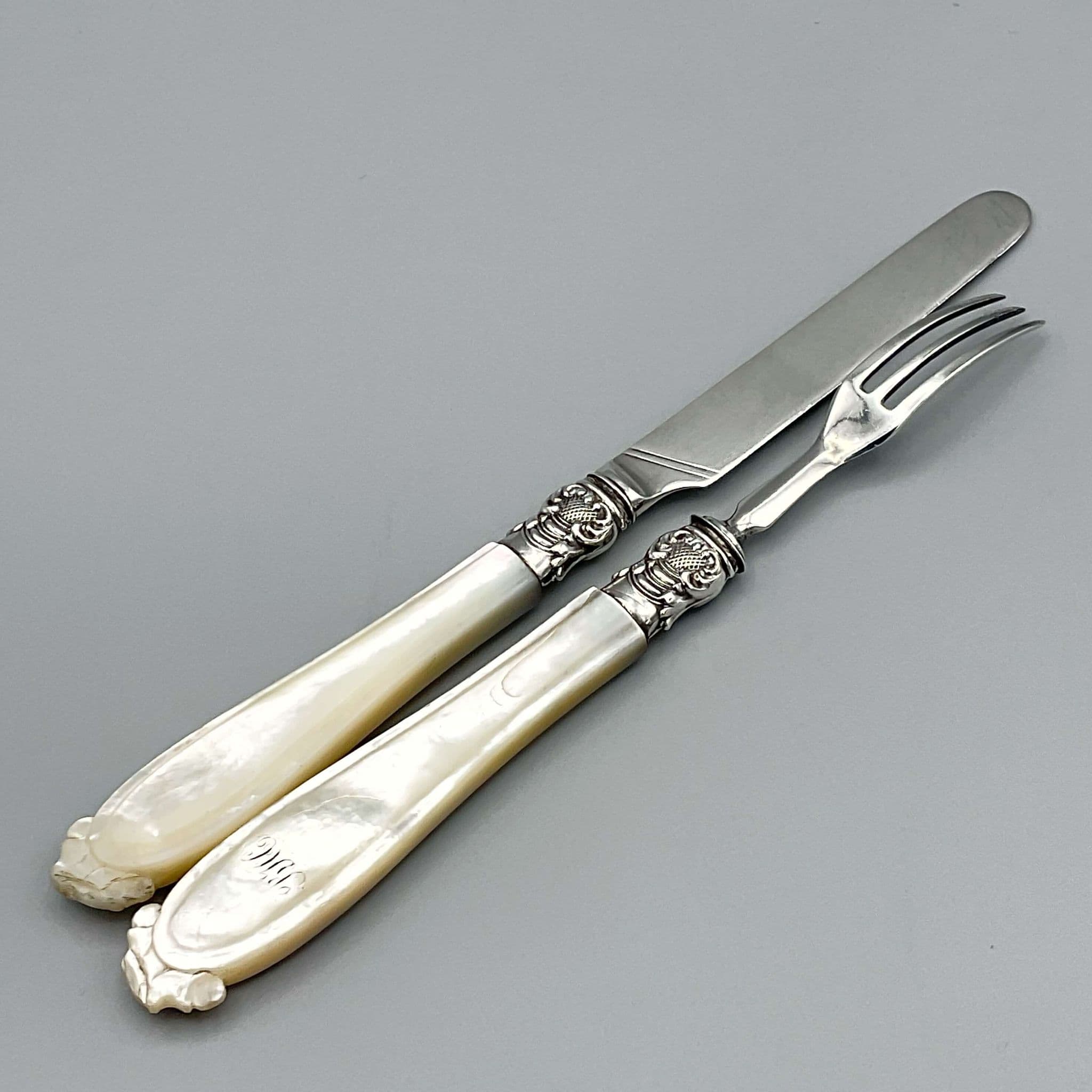 Sterling silver forks and on sale knives