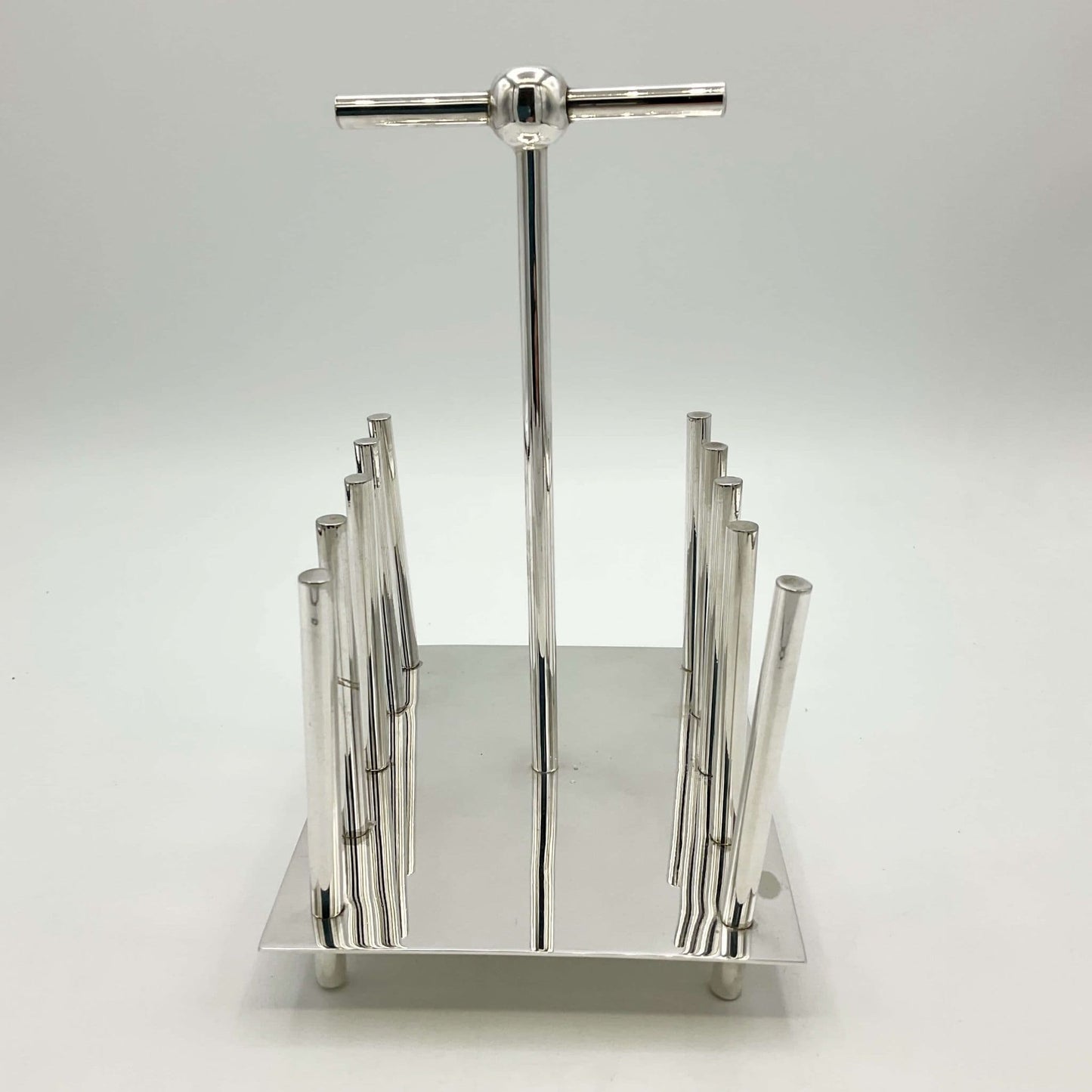 Christopher Dresser Design Silver Plated Toast Rack