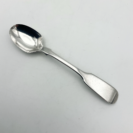 Antique 1854 Sterling Silver Egg Spoon