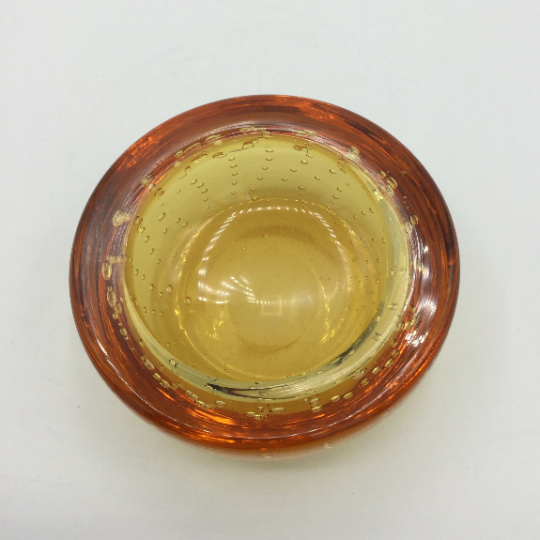 Whitefriars 1960s Tangerine Glass Bowl