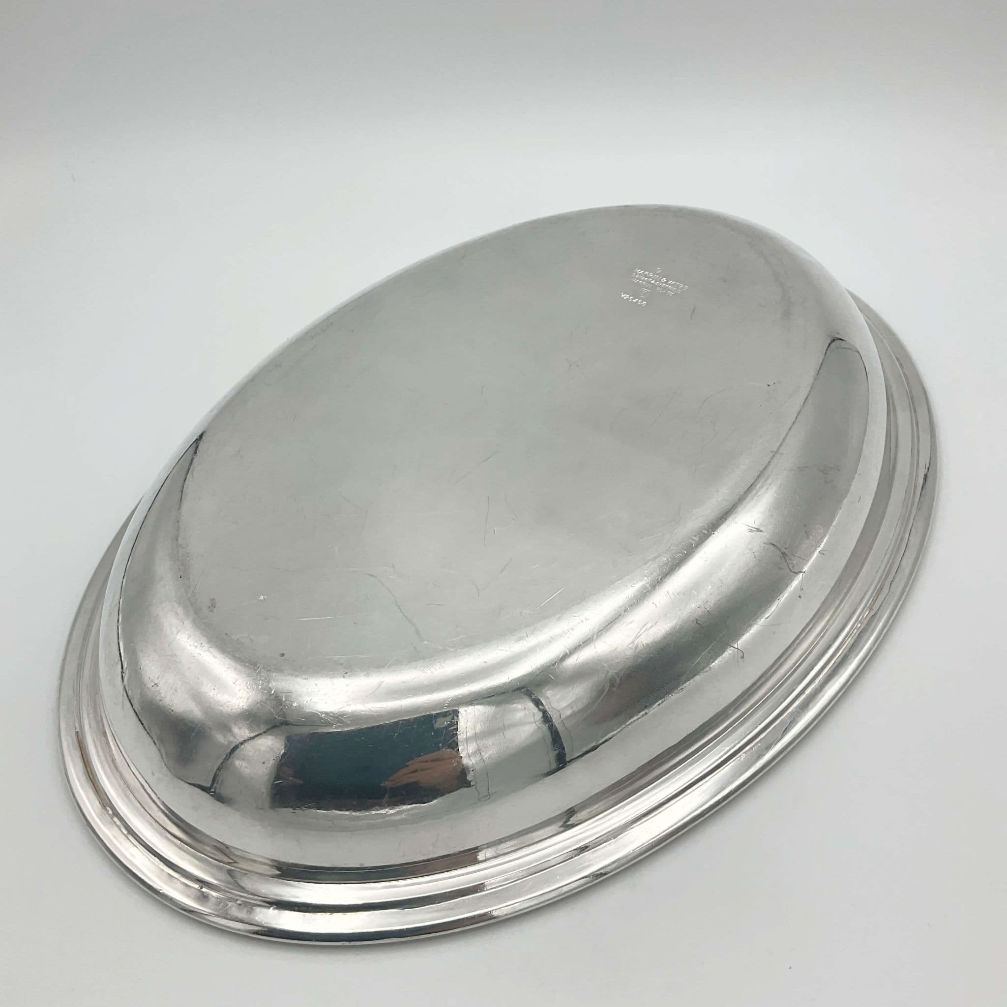 Mappin & Webb 1930s Entree Dish, Silver Plated Serving Dish