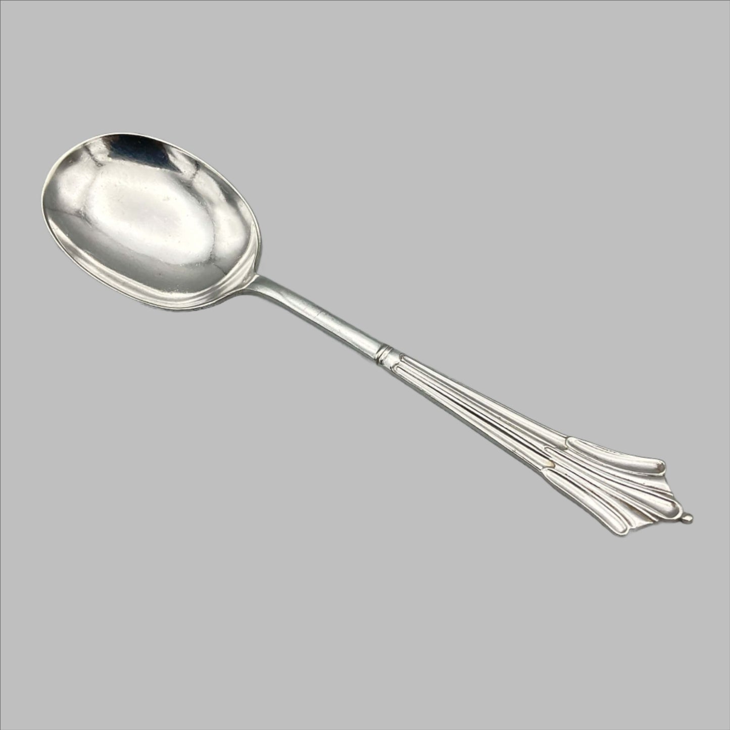 1940s Art Deco Silver Plated Spoon