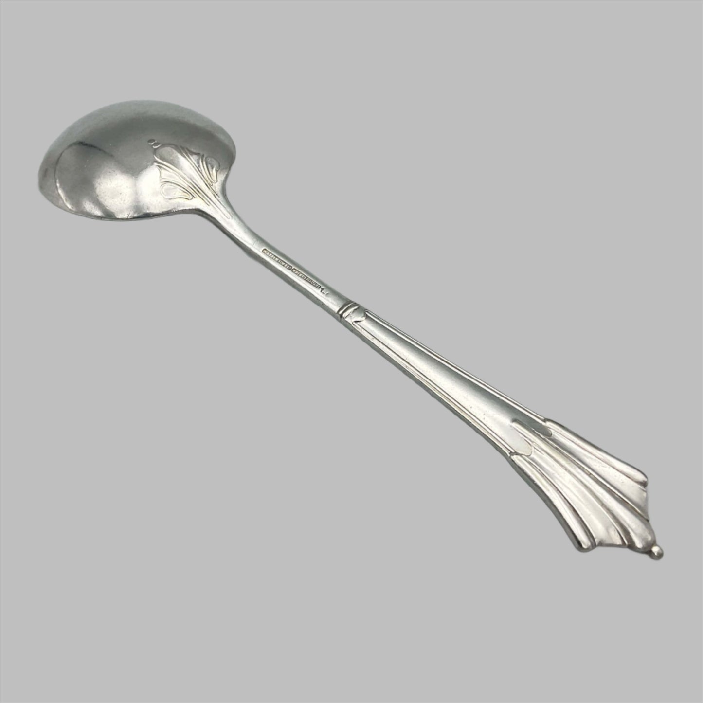 1940s Art Deco Silver Plated Spoon