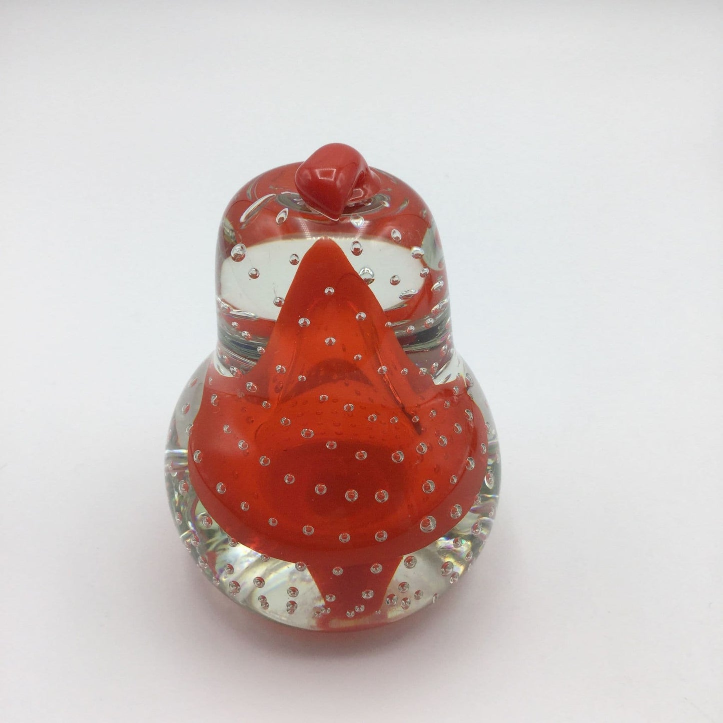 MRM Glass Pear Paperweight