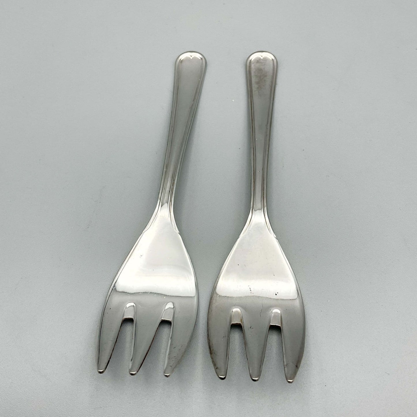 Pair of Vintage Silver Plated Forks