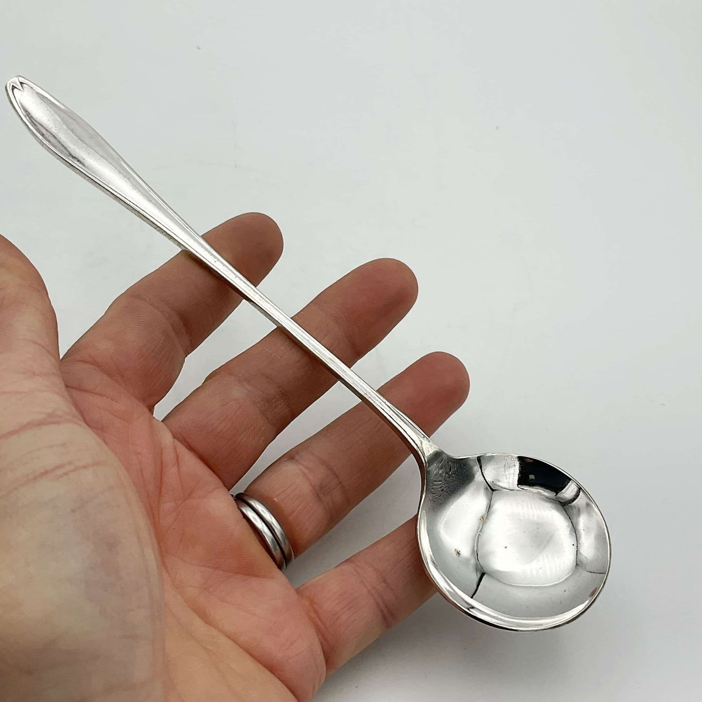 Silver Plated Long Handled Spoons Set
