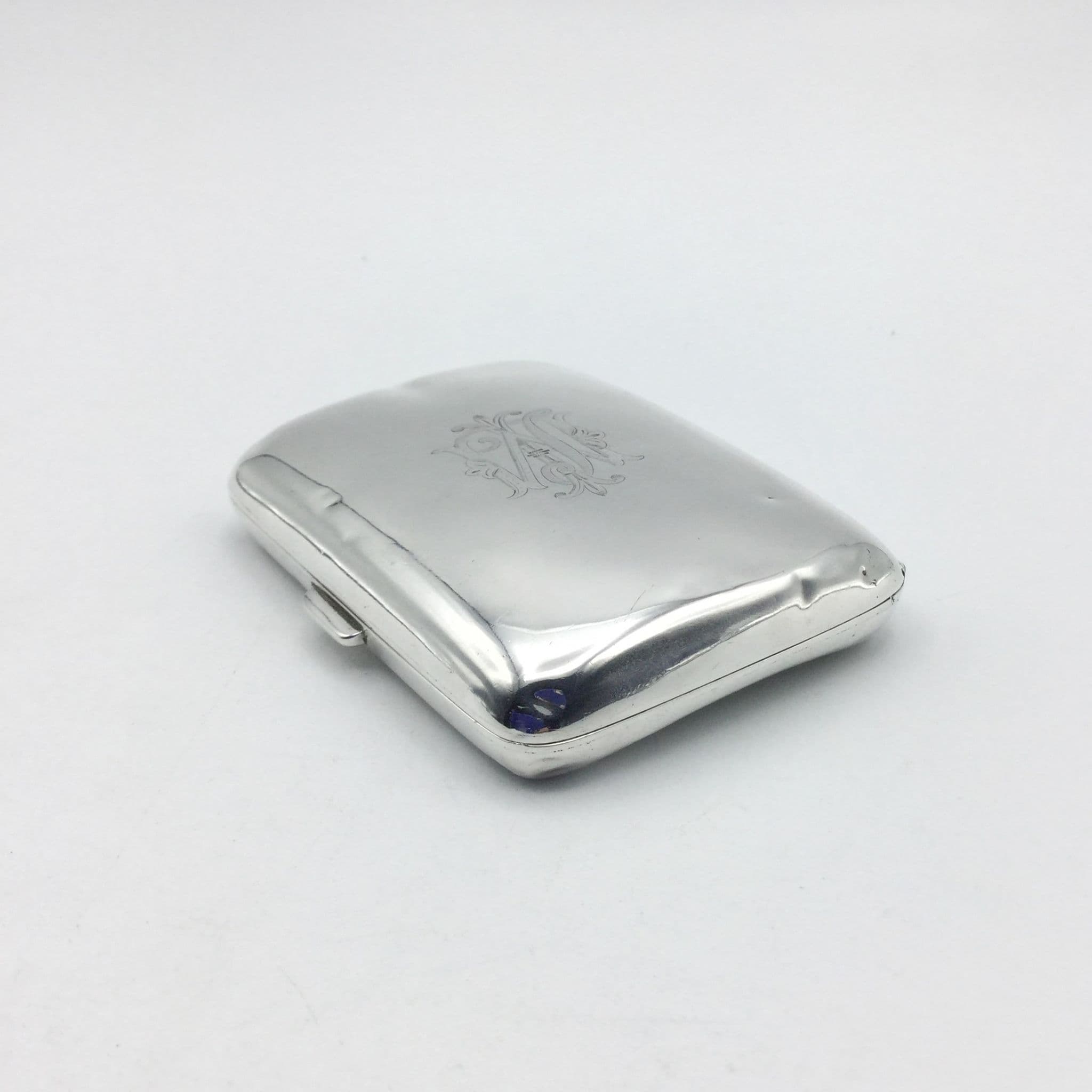 Sterling Birmingham Cigarette Case - Treasures Of Ojai