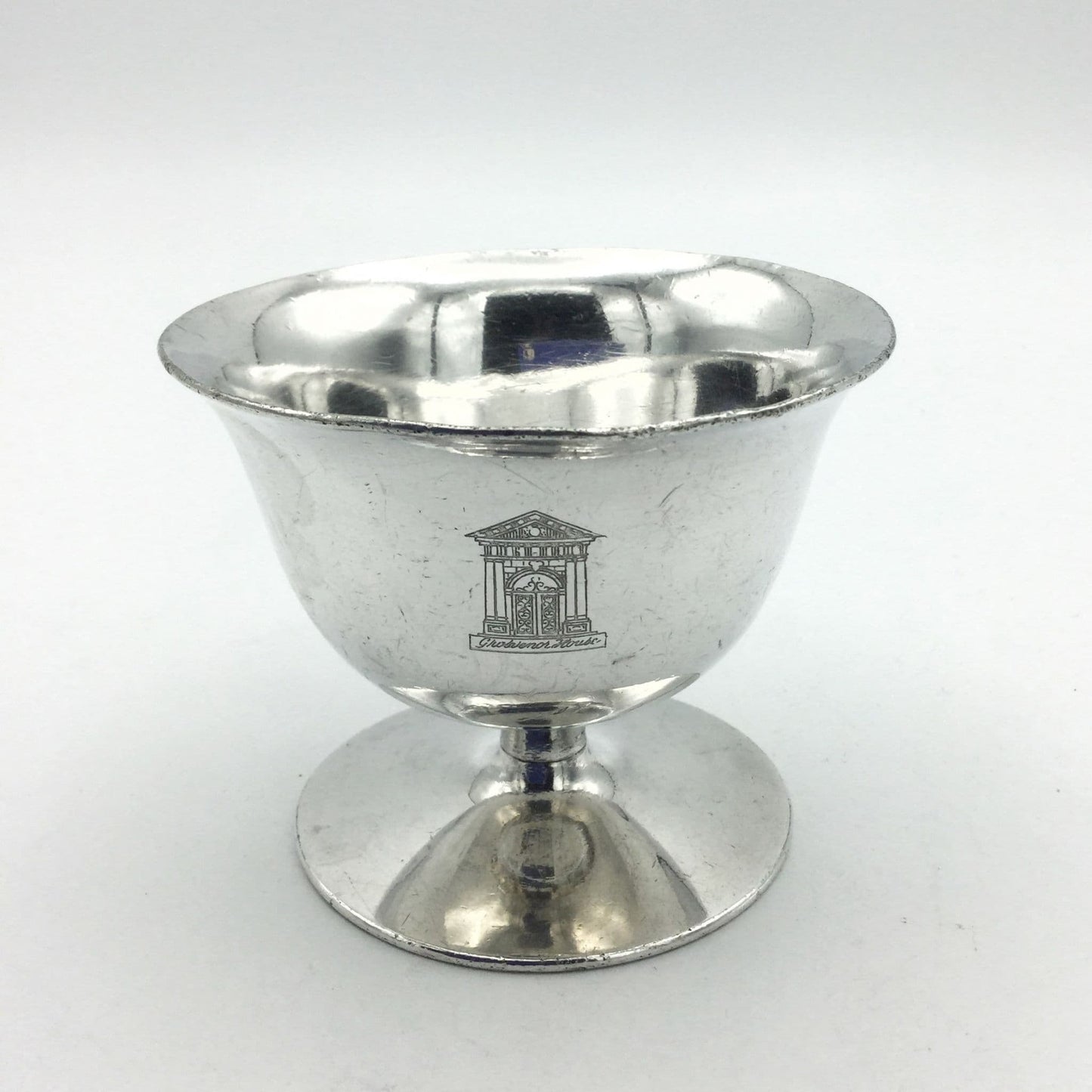 Vintage 1930s Mappin & Webb Silver Plated Wine Goblet/ Chalice, Grosvenor House