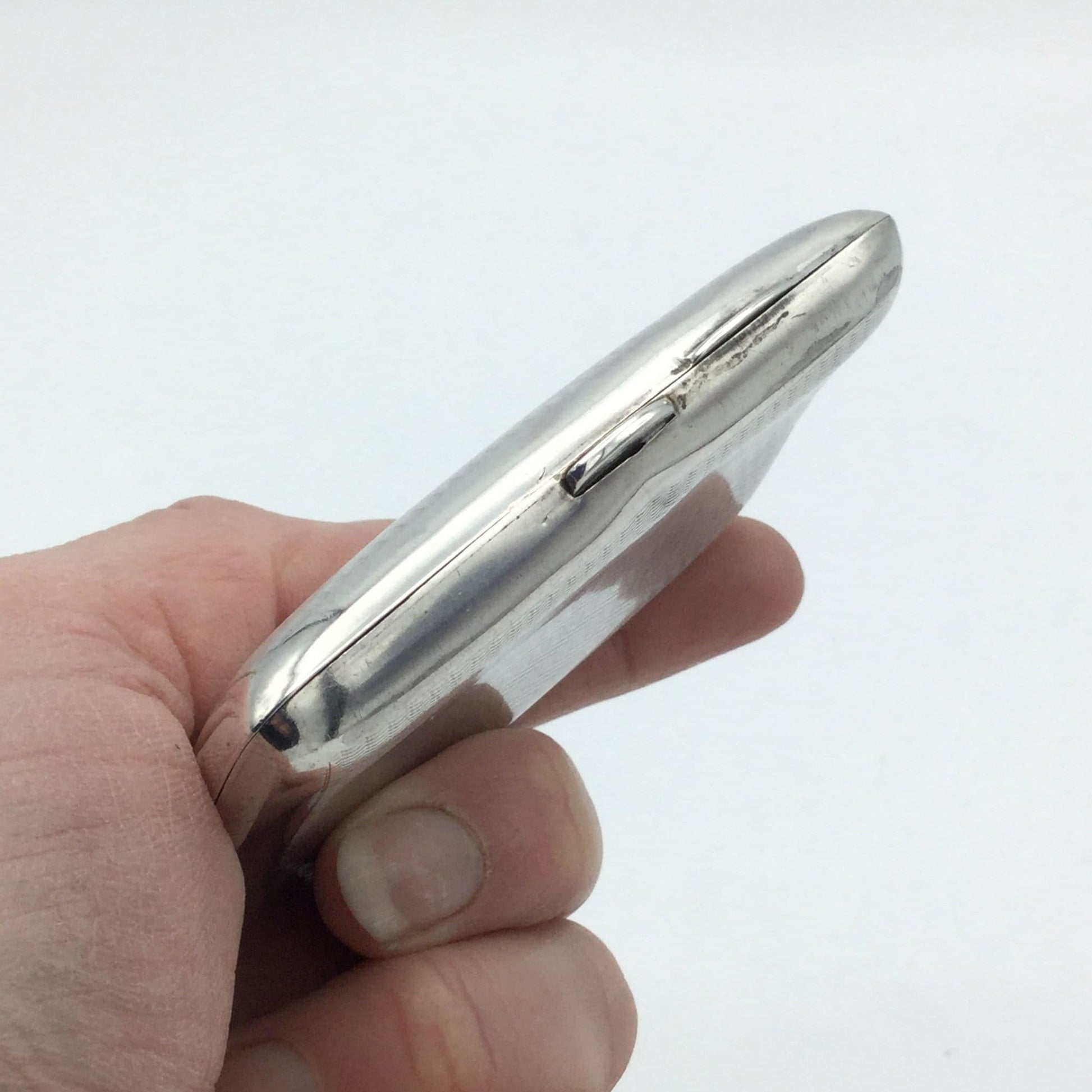 small silver cigarette case Vintage 1935 Small Sterling Silver Cigarette Case – Beeches Vintage small silver cigarette case Vintage 1935 Small Sterling Silver Cigarette Case – Beeches Vintage