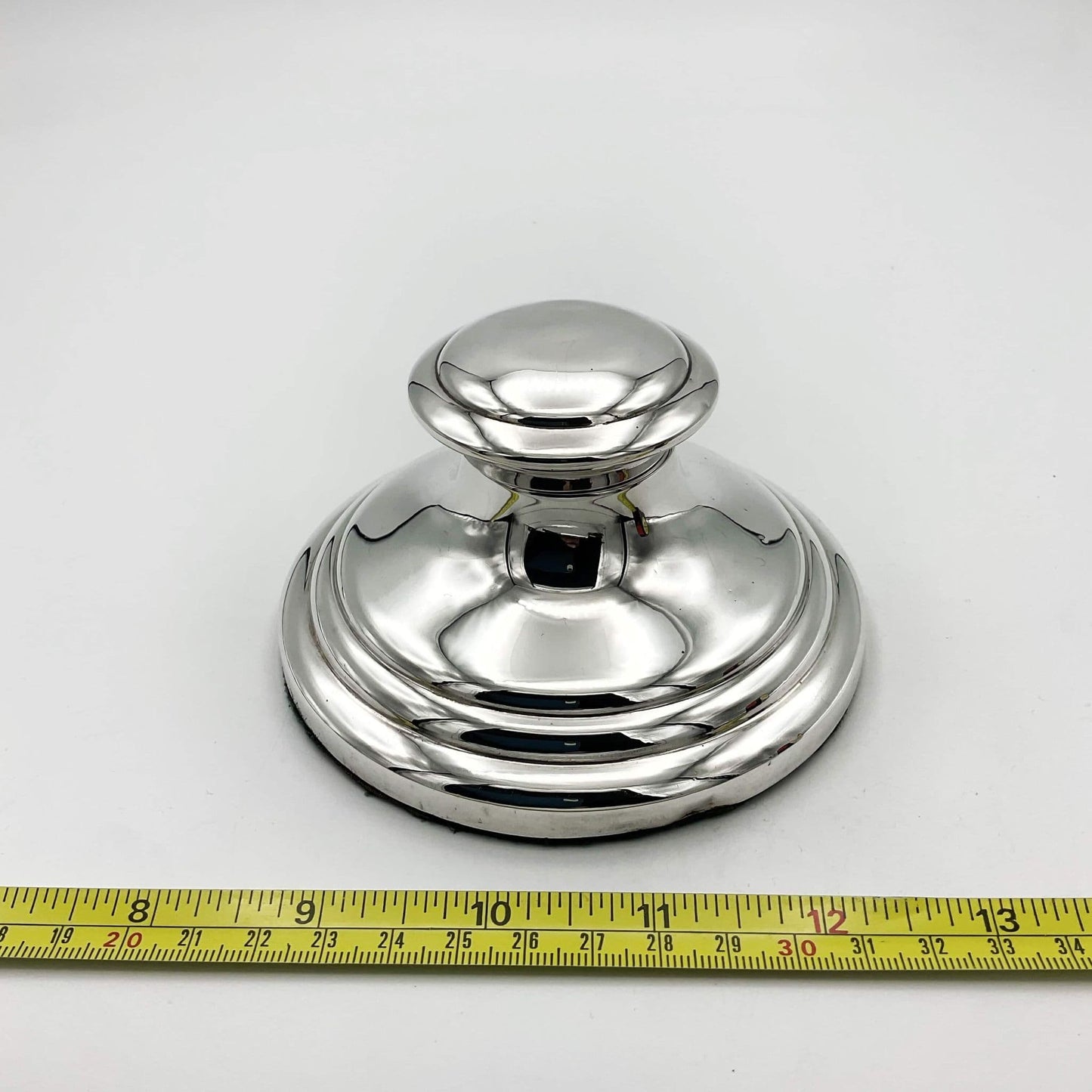 Vintage 1961 Sterling Silver Inkwell, Capstan Inkstand