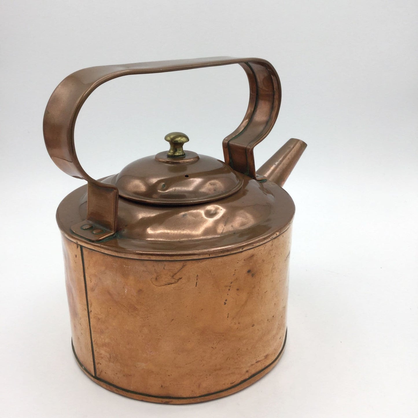 Vintage Copper and Brass Kettle