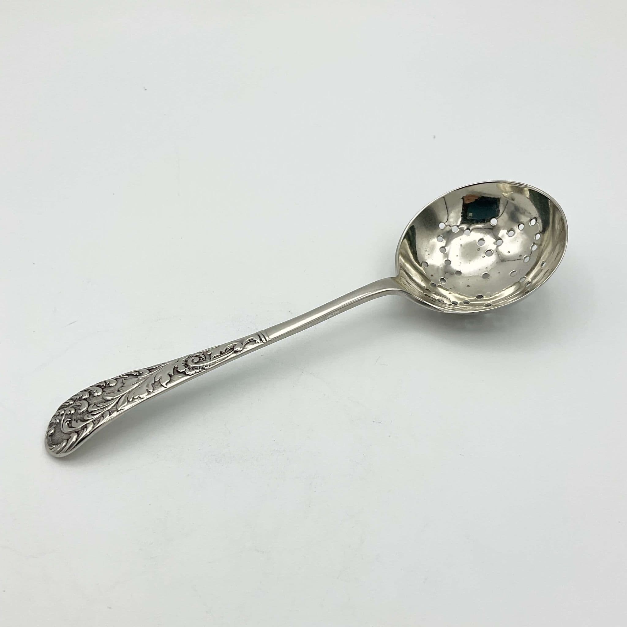 Antique Silver Plated Sugar Sifter Spoon, Cocoa Spoon – Beeches
