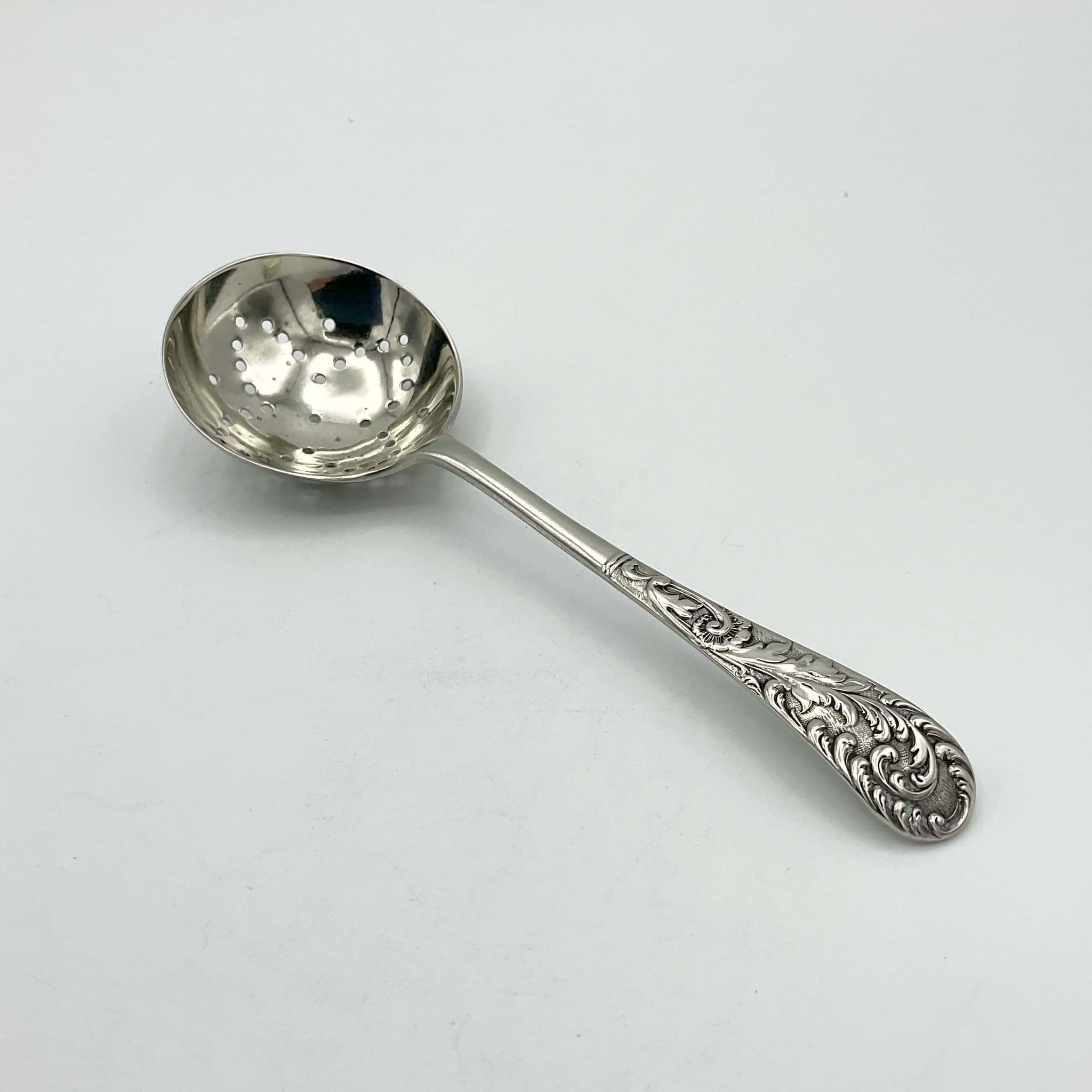 Antique Silver Plated Sugar Sifter Spoon, Cocoa Spoon – Beeches