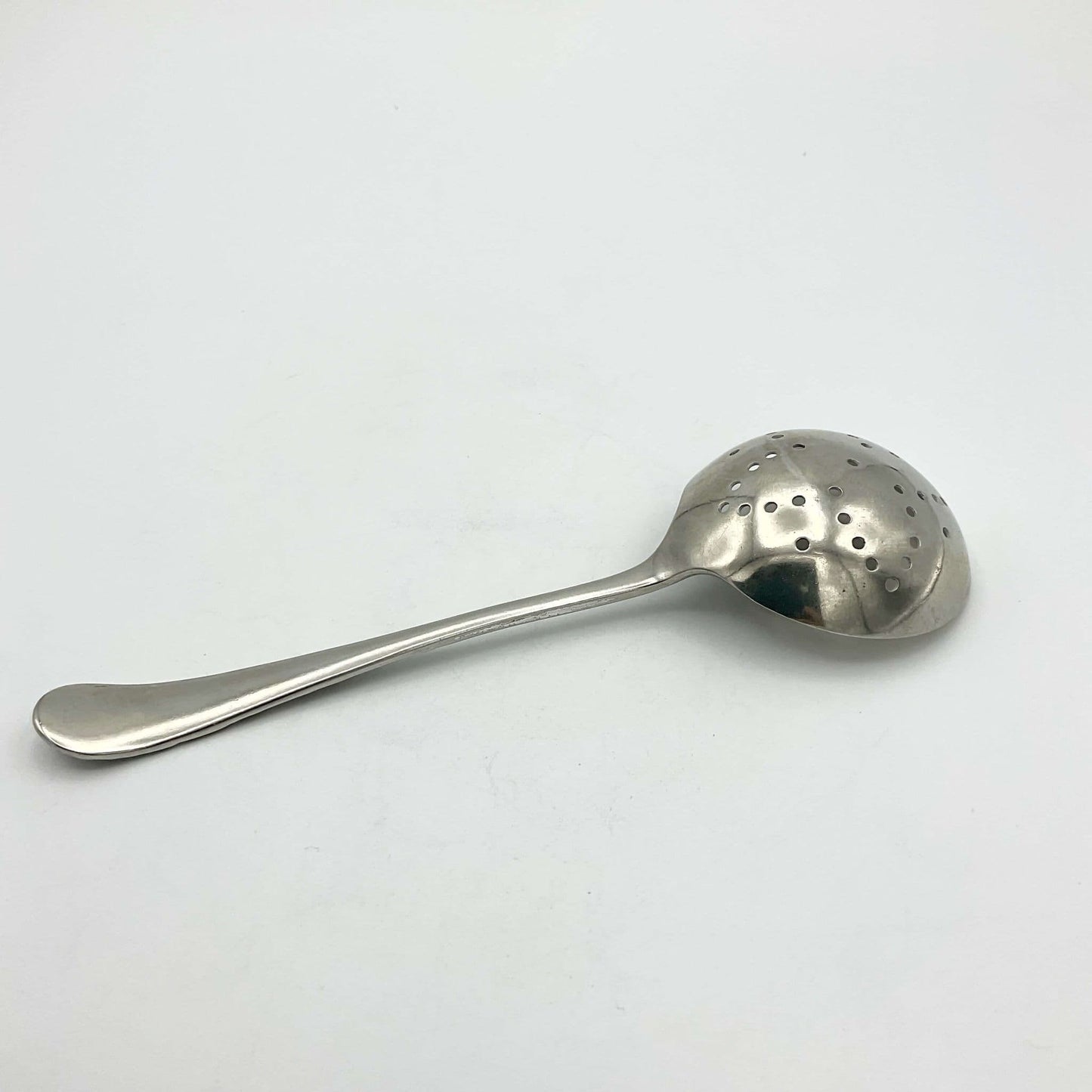 Antique Silver Plated Sugar Sifter Spoon, Cocoa Spoon