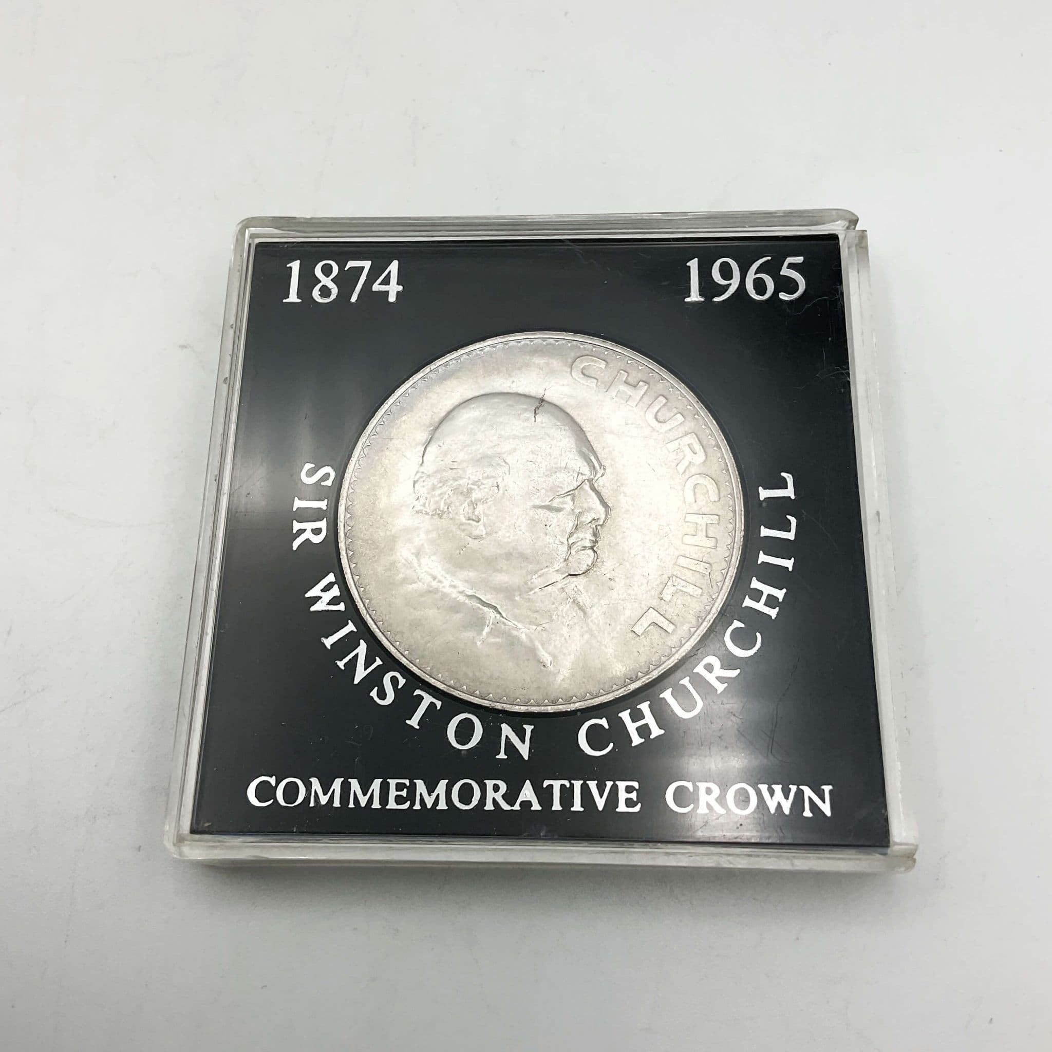 Commemorative Winston Churchill coin great 2024 condition