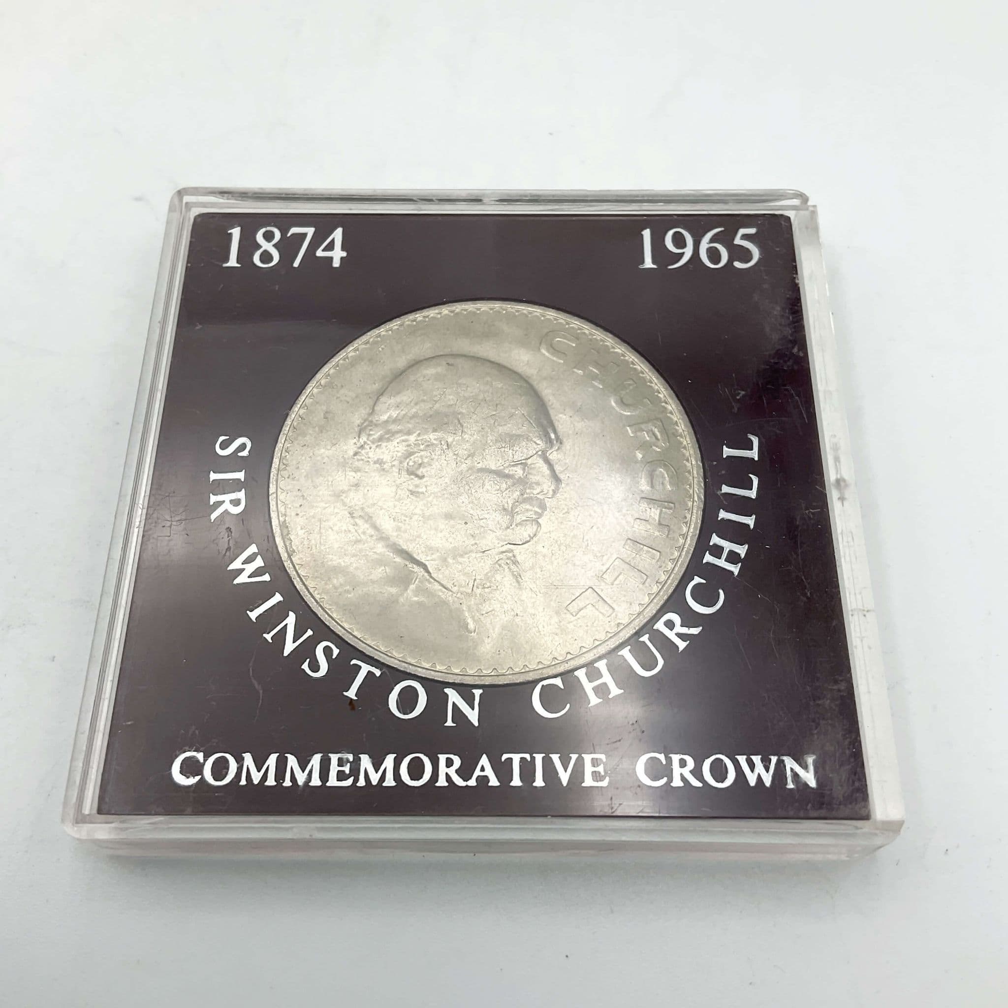 1965 Winston Churchill Crown Coin Beeches Vintage