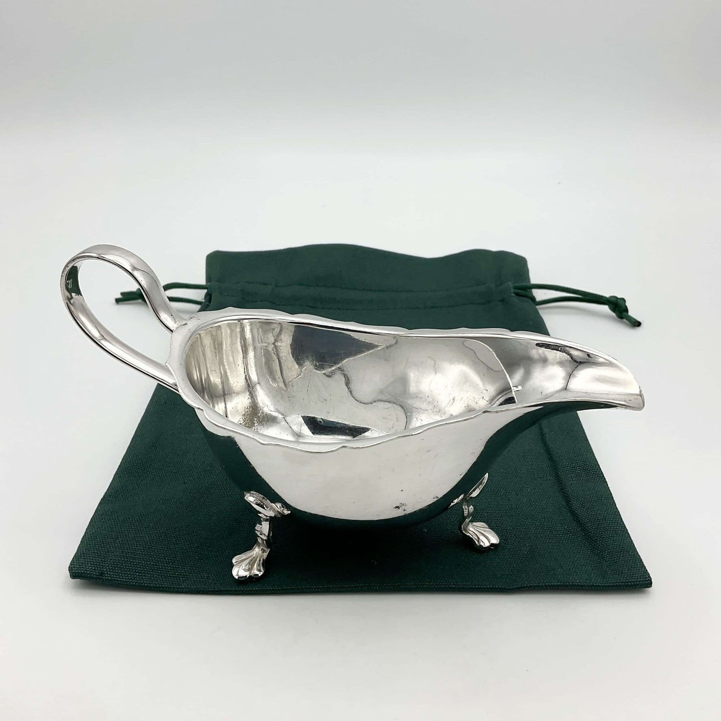 Small Silver Plated Sauce Boat