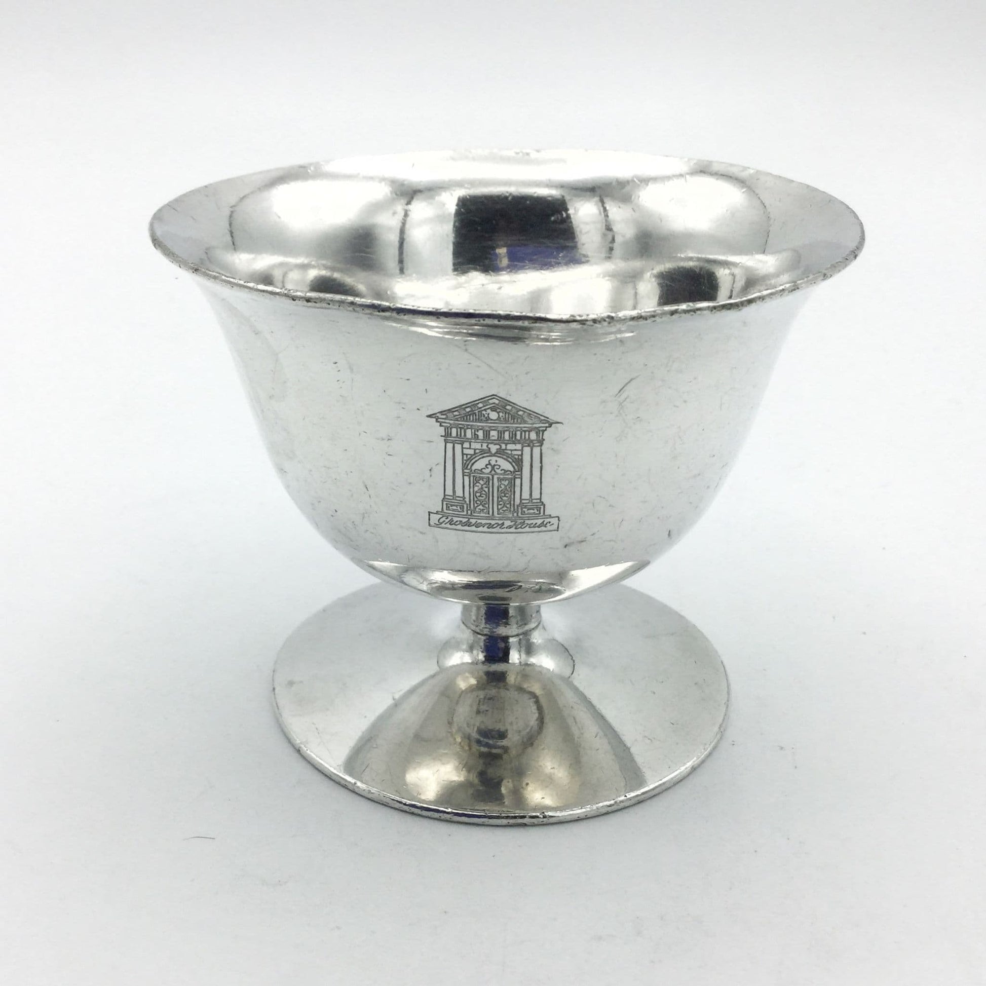 Vintage 1930s Mappin Webb Silver Plated Wine Goblet/ Chalice
