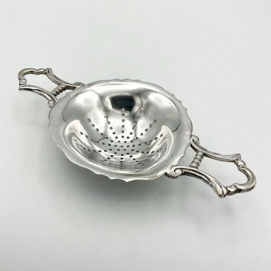 Vintage Silver Plated Tea Strainer